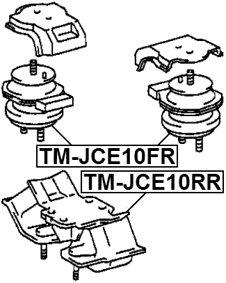 LEXUS TM-JCE10RR Technical Schematic