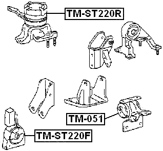 TOYOTA TM-ST220R Technical Schematic