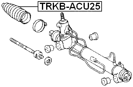 TOYOTA TRKB-ACU25 Technical Schematic