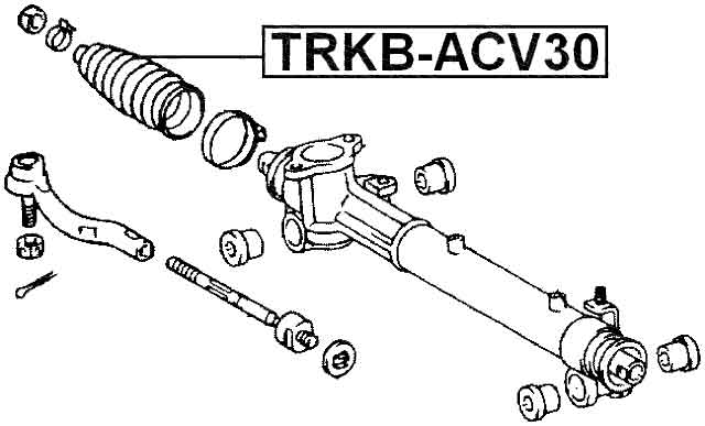 LEXUS TRKB-ACV30 Technical Schematic