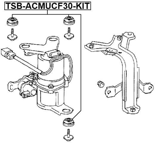 LEXUS TSB-ACMUCF30-KIT Technical Schematic
