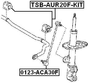 TOYOTA TSB-AUR20F-KIT Technical Schematic