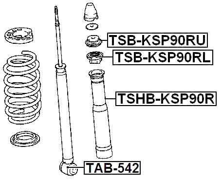 TOYOTA TSB-KSP90RU Technical Schematic