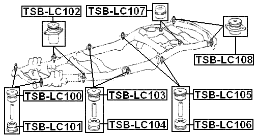 TSB-LC108 Technical Schematic