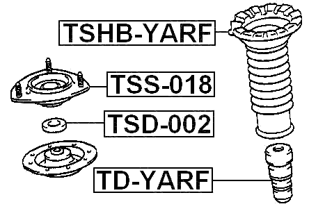 TOYOTA TSHB-YARF Technical Schematic