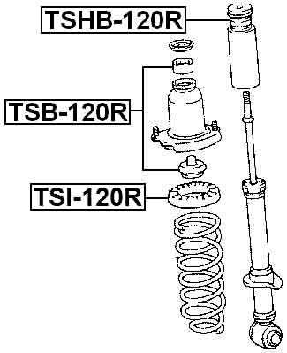 TOYOTA TSI-120R Technical Schematic