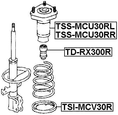 LEXUS TSS-MCU30RL Technical Schematic