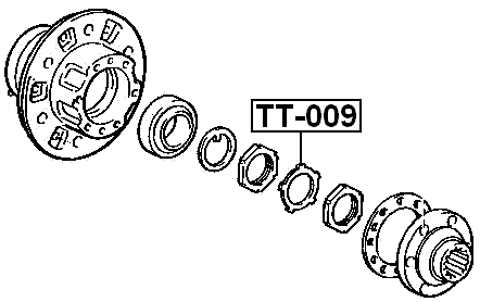 TOYOTA TT-009 Technical Schematic