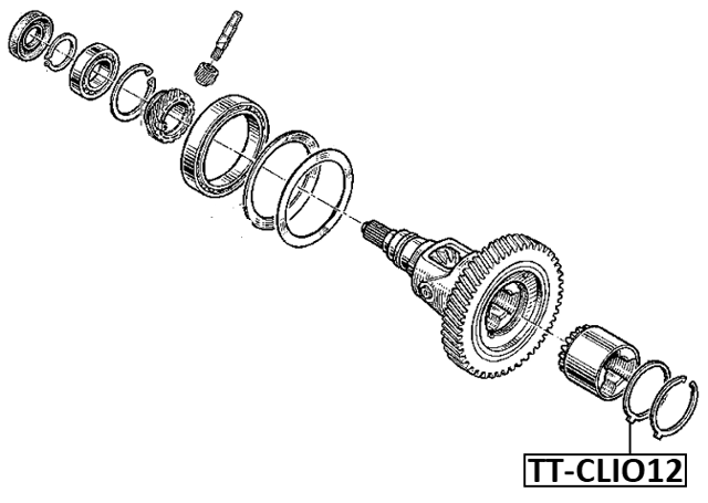 VOLVO TT-CLI012 Technical Schematic
