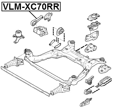 VOLVO VLM-XC70RR Technical Schematic