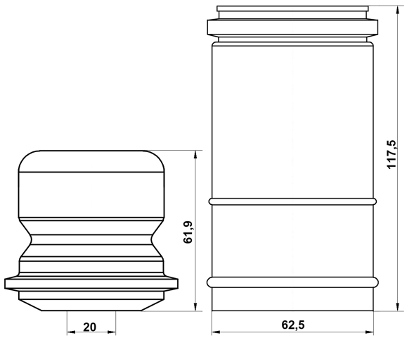 VOLVO VLSHB-S40F-KIT Technical Schematic
