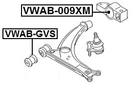 VOLKSWAGEN VWAB-009XM Technical Schematic