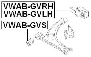 AUDI VWAB-GVRH Technical Schematic