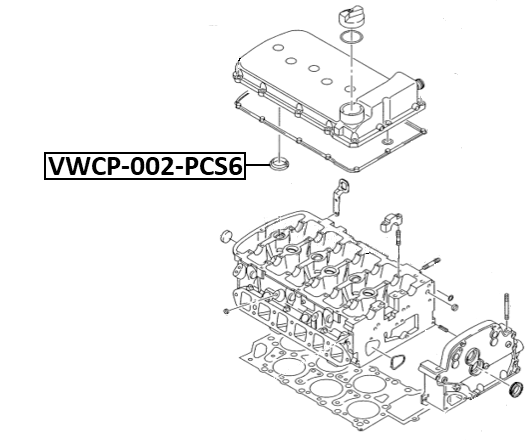 VOLKSWAGEN VWCP-002-PCS6 Technical Schematic