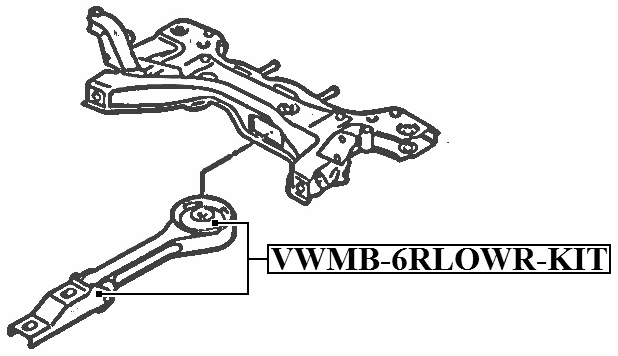 VOLKSWAGEN  VWMB-6RLOWR-KIT Technical Schematic