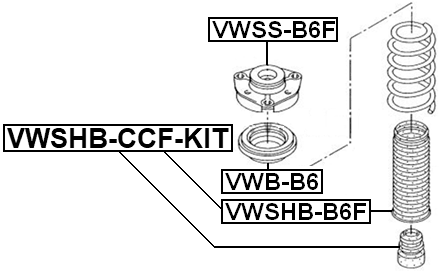 VOLKSWAGEN VWSHB-CCF-KIT Technical Schematic