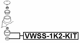 SKODA VWSS-1K2-KIT Technical Schematic